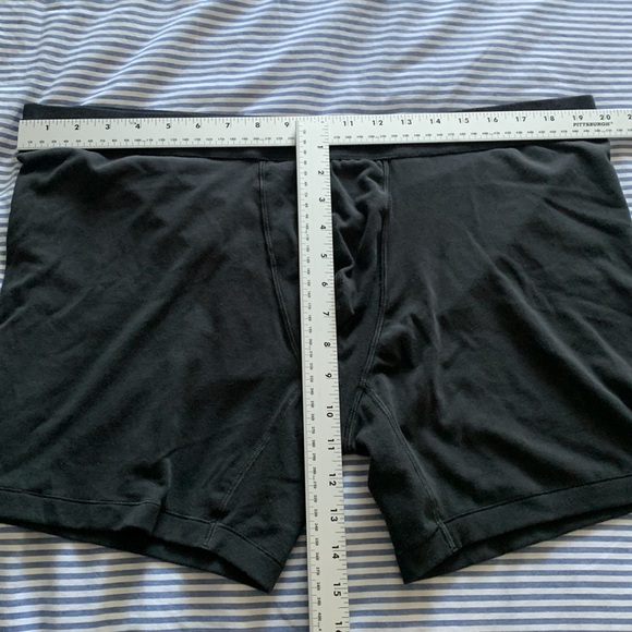 SKIMS Mens 5" Cotton Stretch Boxer Brief Underwear Black Onyx 3X XXXL Modal - Picture 4 of 6
